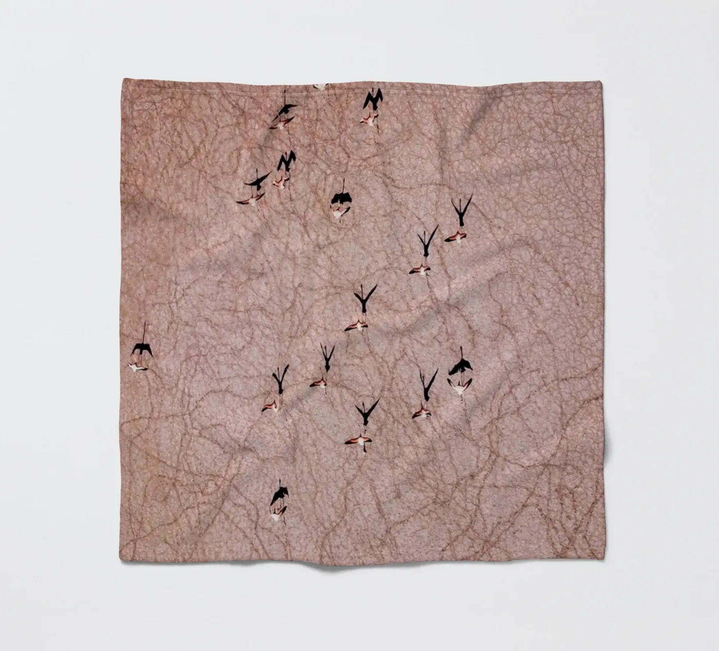 Flamingo coperta in pile da ROBERTO H