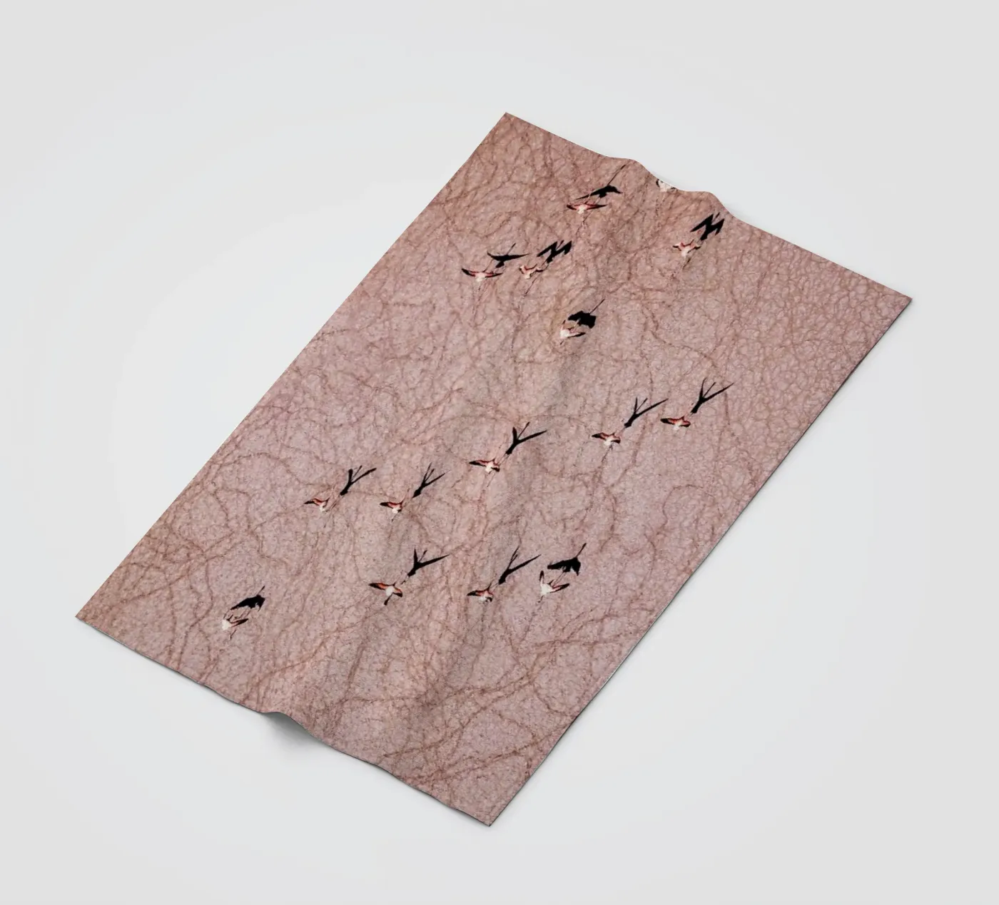 Flamingo fleecedeken van ROBERTO H