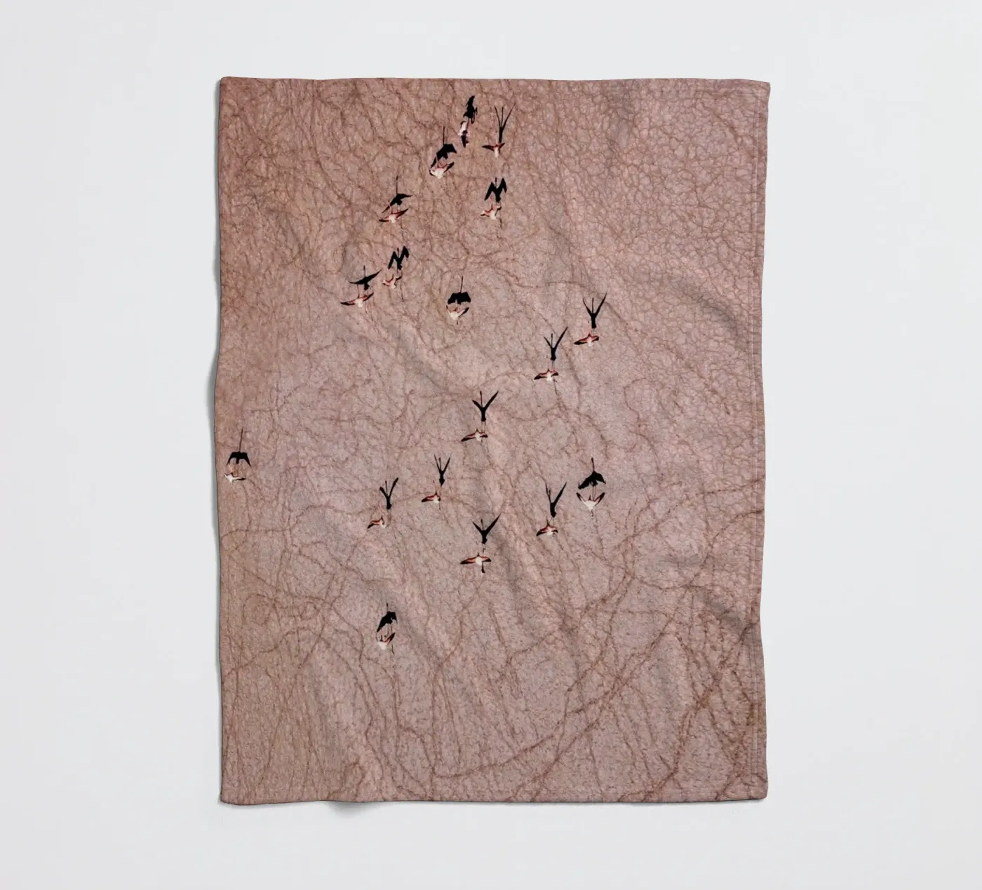 Flamingo fleecedeken van ROBERTO H