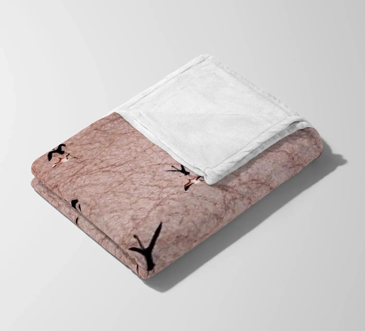 Flamingo fleecedeken van ROBERTO H