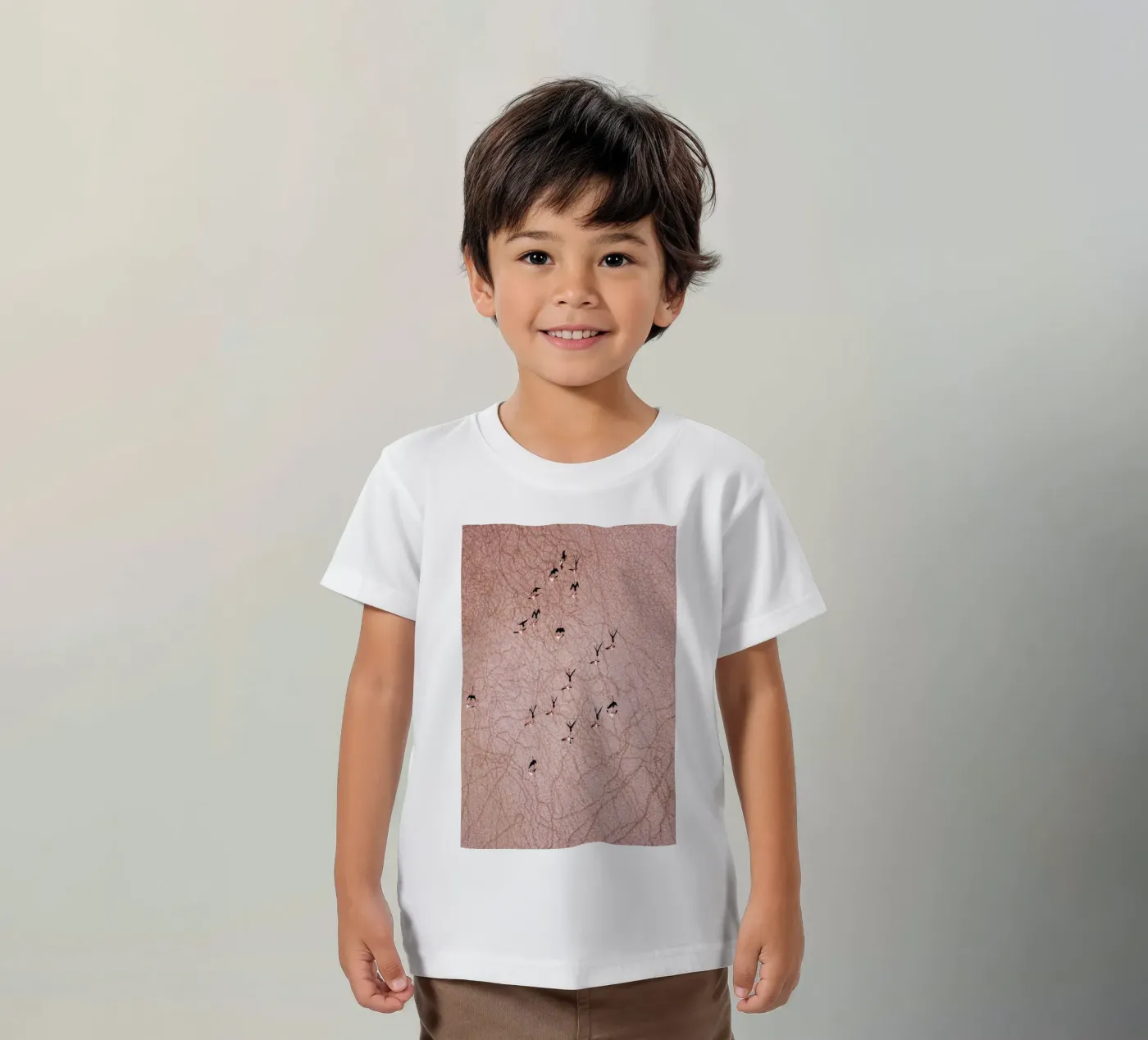 Flamingo kids t-shirt by ROBERTO H