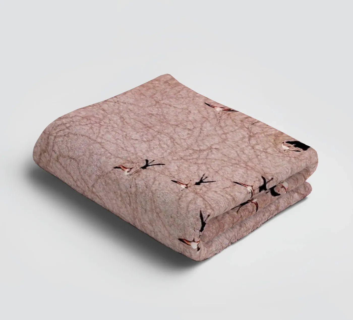 Flamingo towel by ROBERTO H