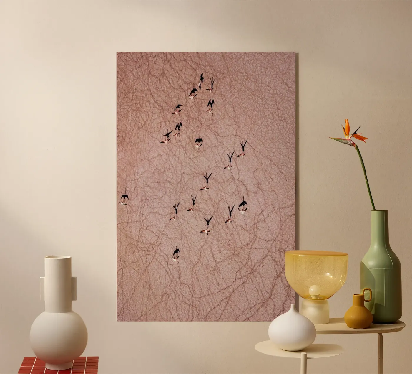 Flamingo plexiglass da ROBERTO H