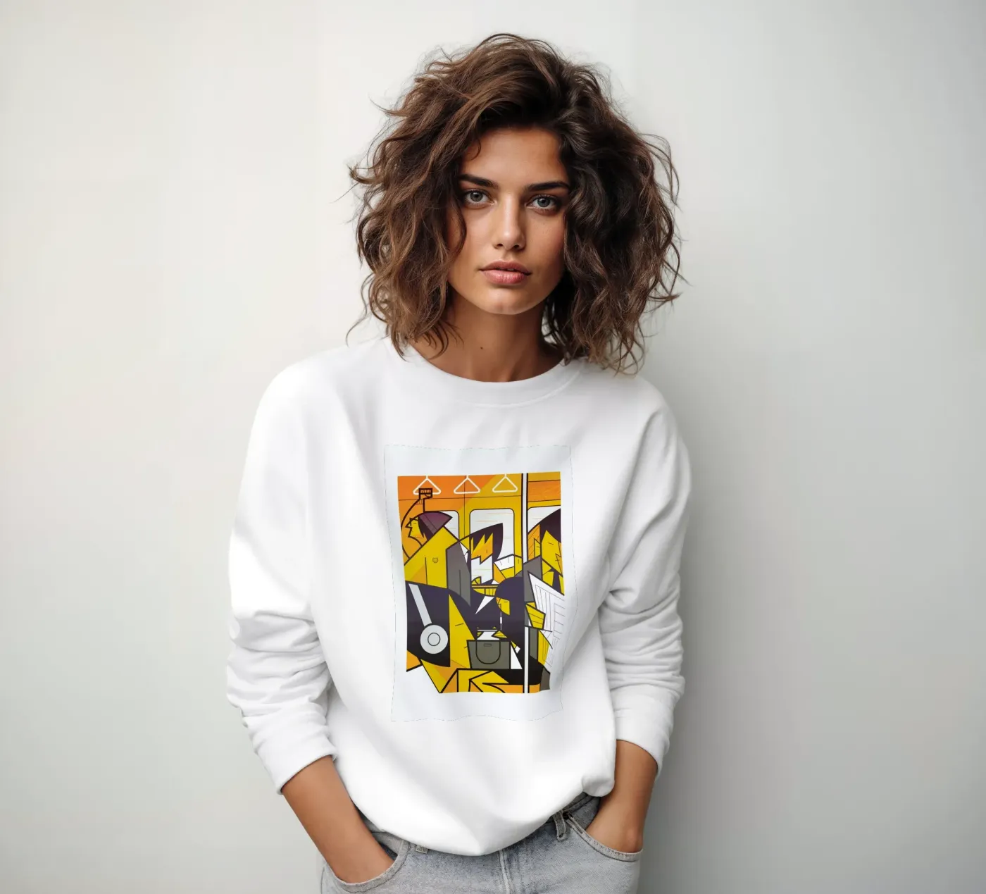 Tokyo Frames Metro felpa da Ale Giorgini