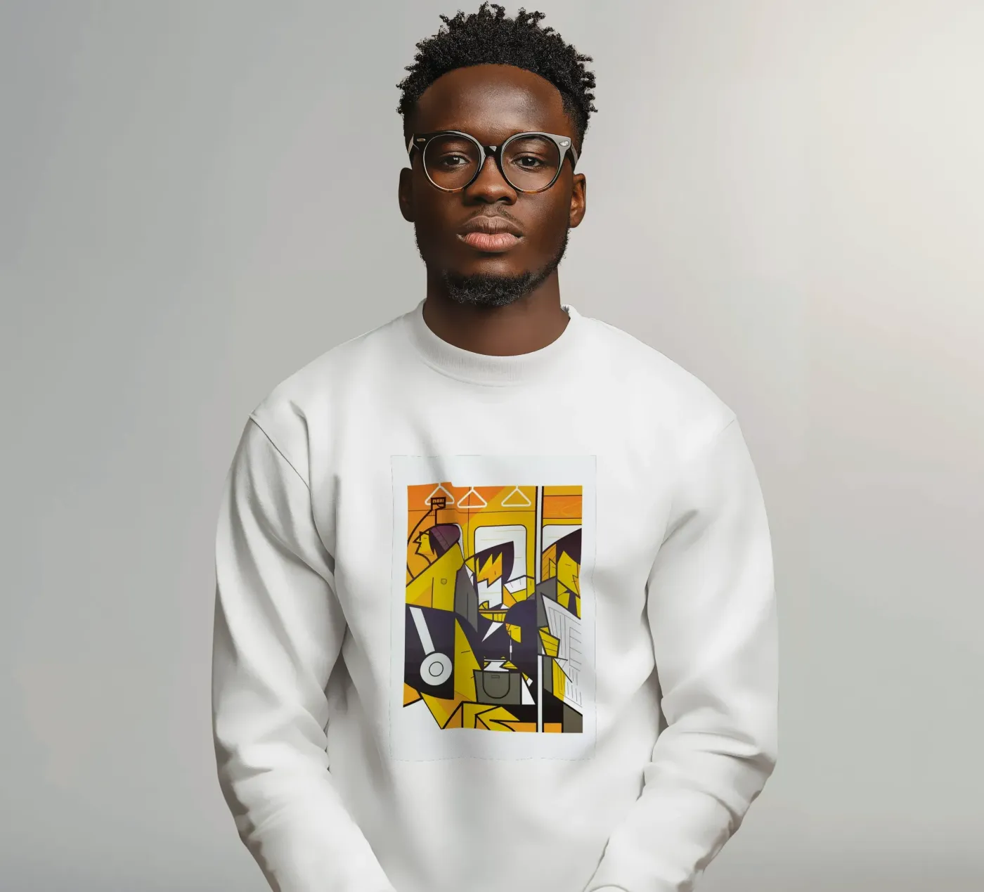 Tokyo Frames Metro felpa da Ale Giorgini