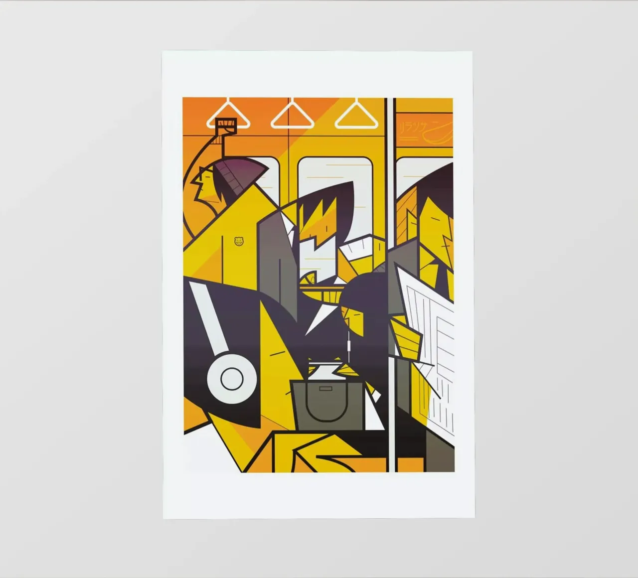 Tokyo Frames Metro pellicola backlit da Ale Giorgini