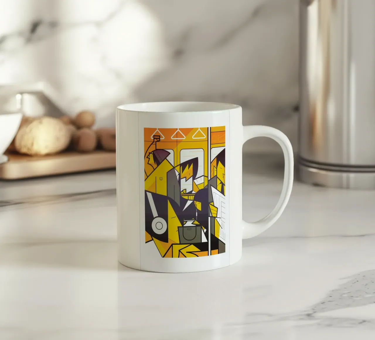 Tokyo Frames Metro tazza in ceramica da Ale Giorgini