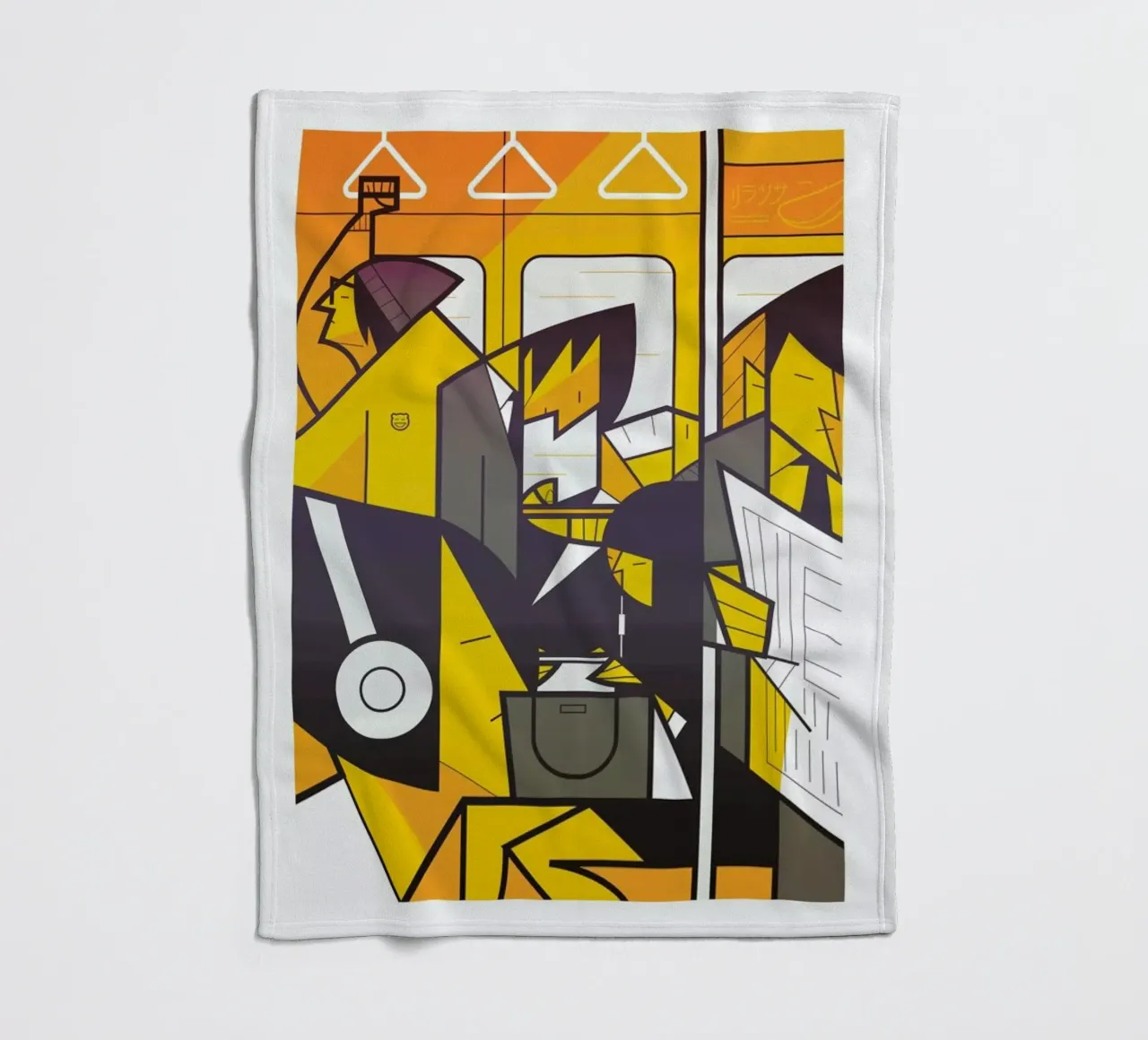 Tokyo Frames Metro coperta in pile da Ale Giorgini