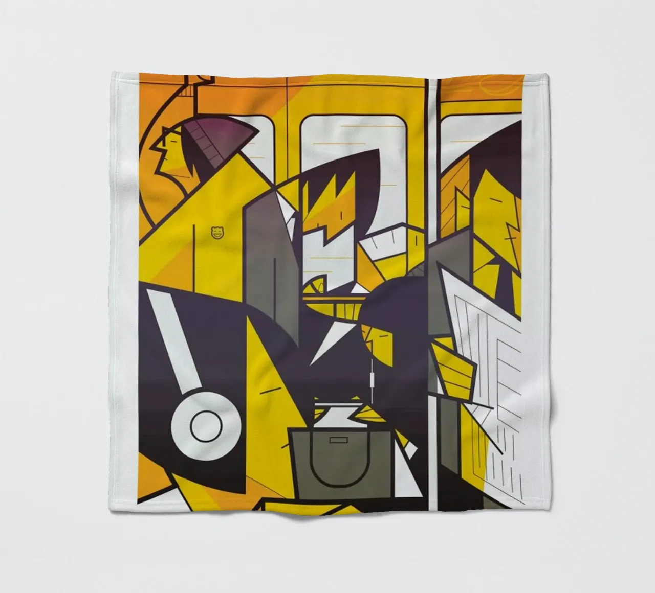 Tokyo Frames Metro coperta in pile da Ale Giorgini