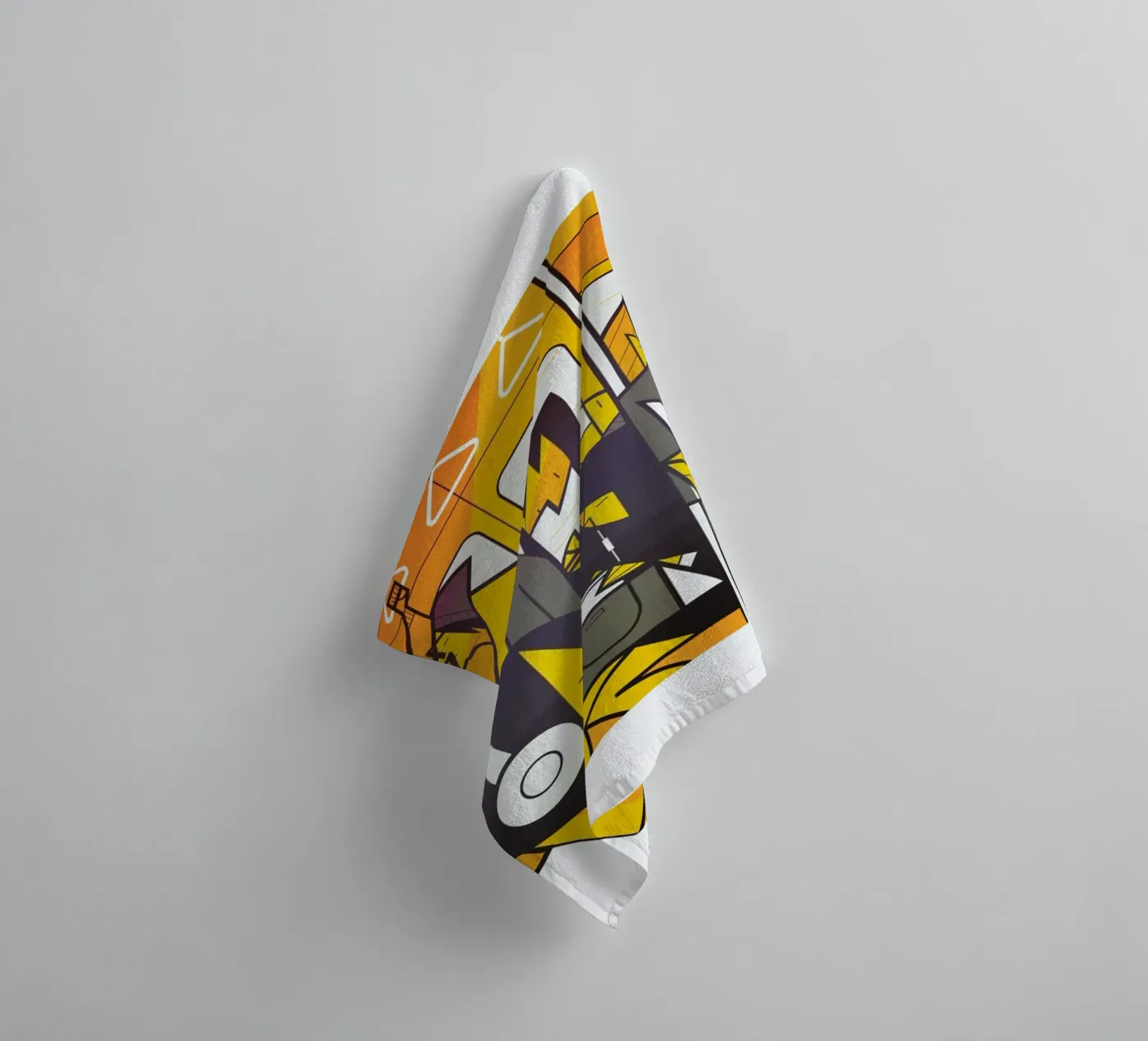Tokyo Frames Metro badhanddoek van Ale Giorgini