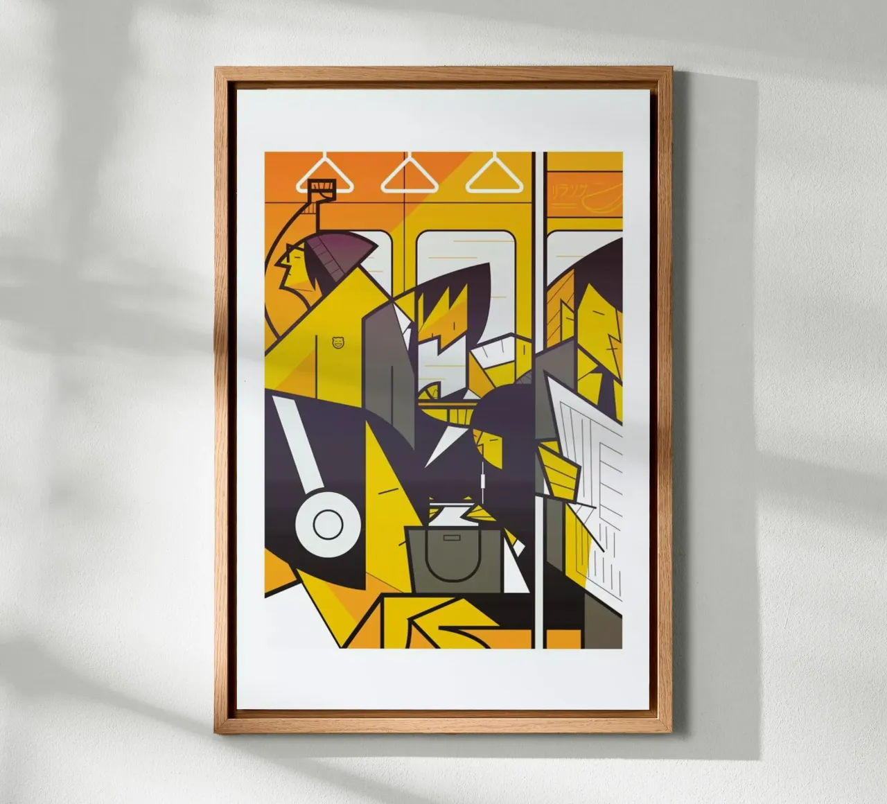 Tokyo Frames Metro tela da Ale Giorgini