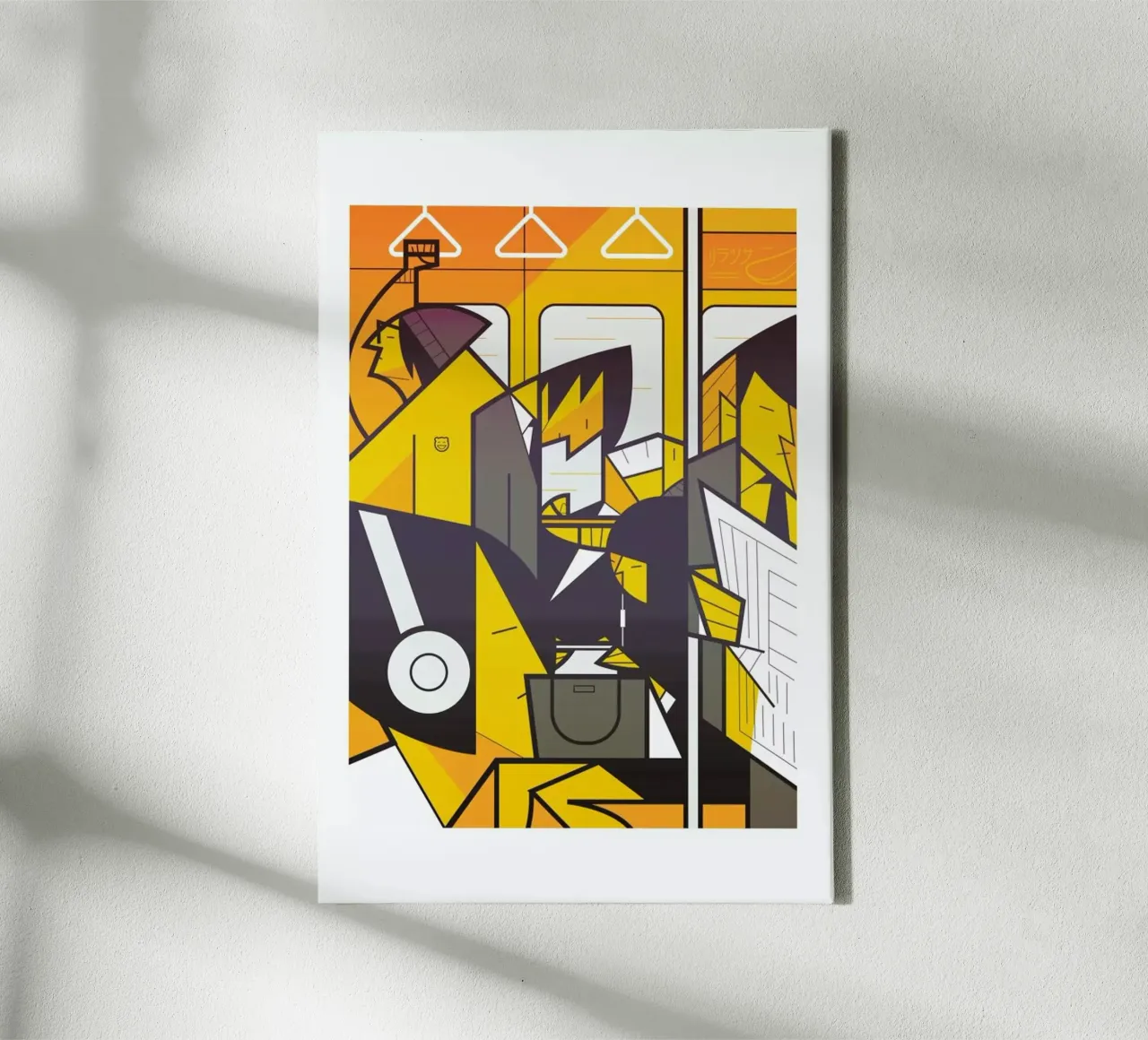 Tokyo Frames Metro tela da Ale Giorgini