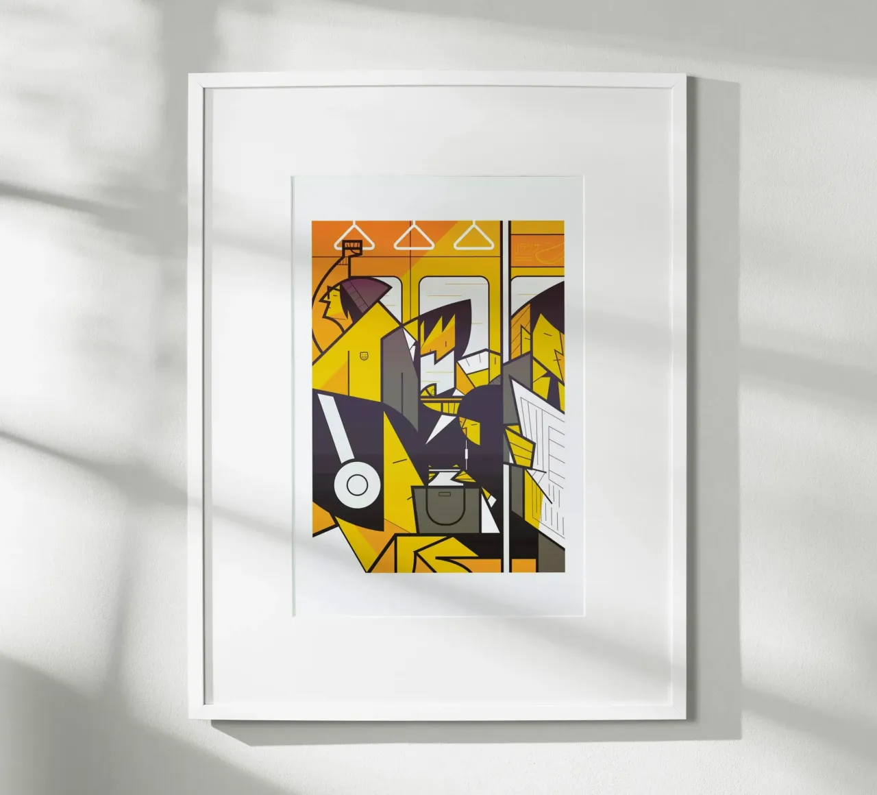 Tokyo Frames Metro poster da Ale Giorgini