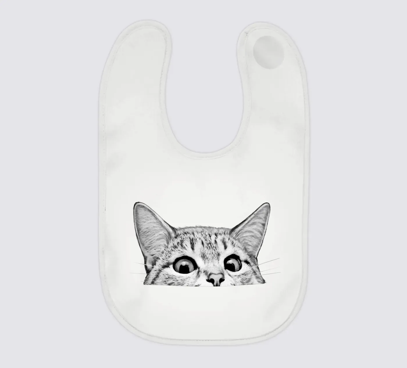 Cat Babylätzchen von Laura Graves