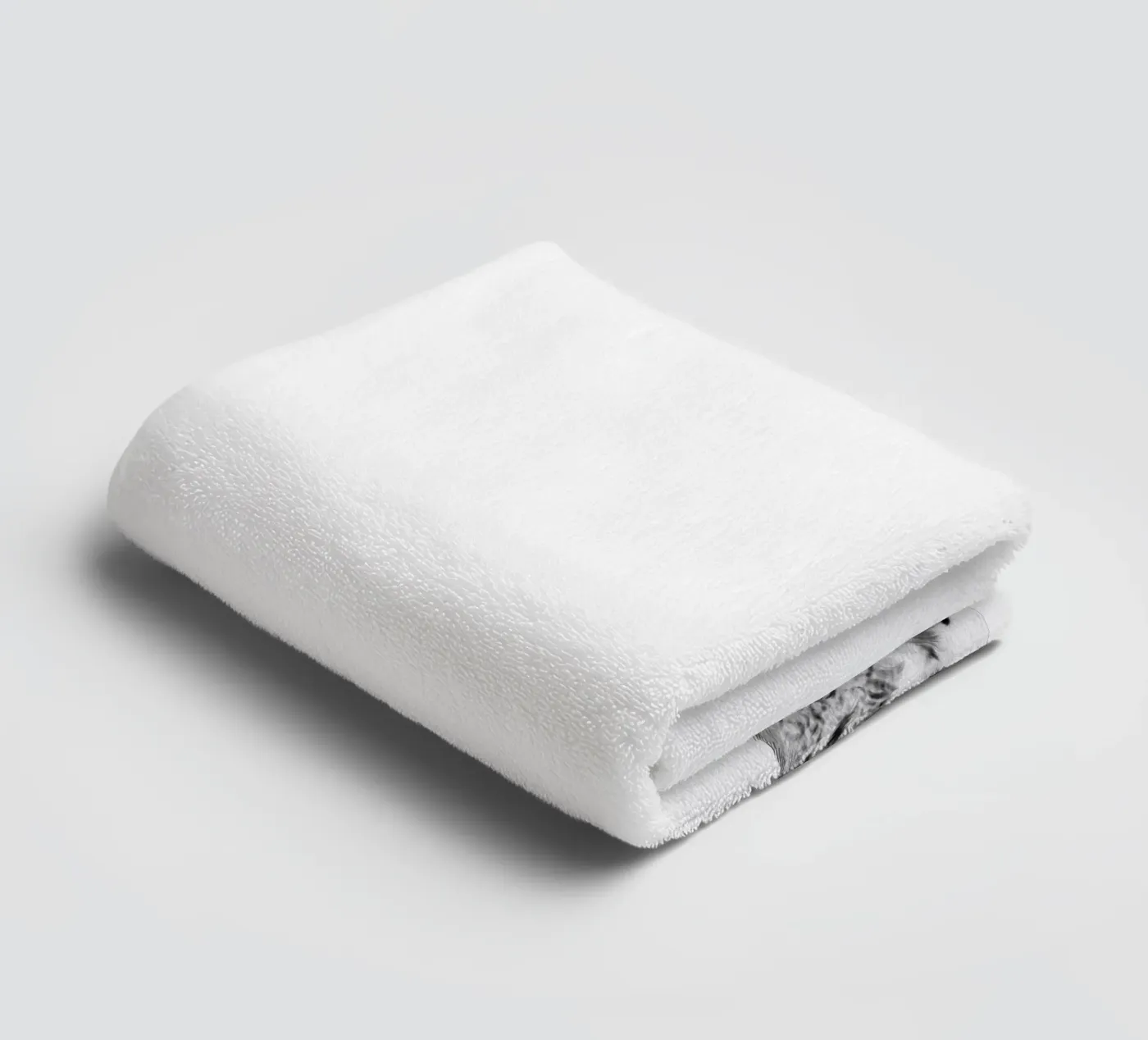 Cat towel by Laura Graves