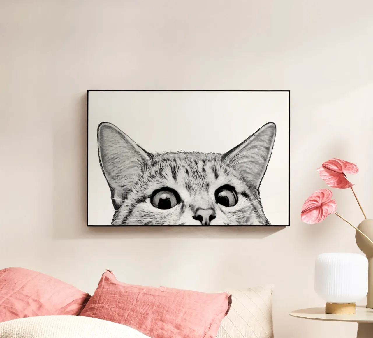 Cat plexiglass da Laura Graves