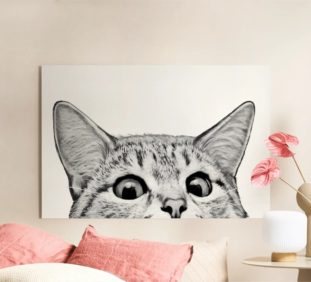 Cat plexiglass da Laura Graves