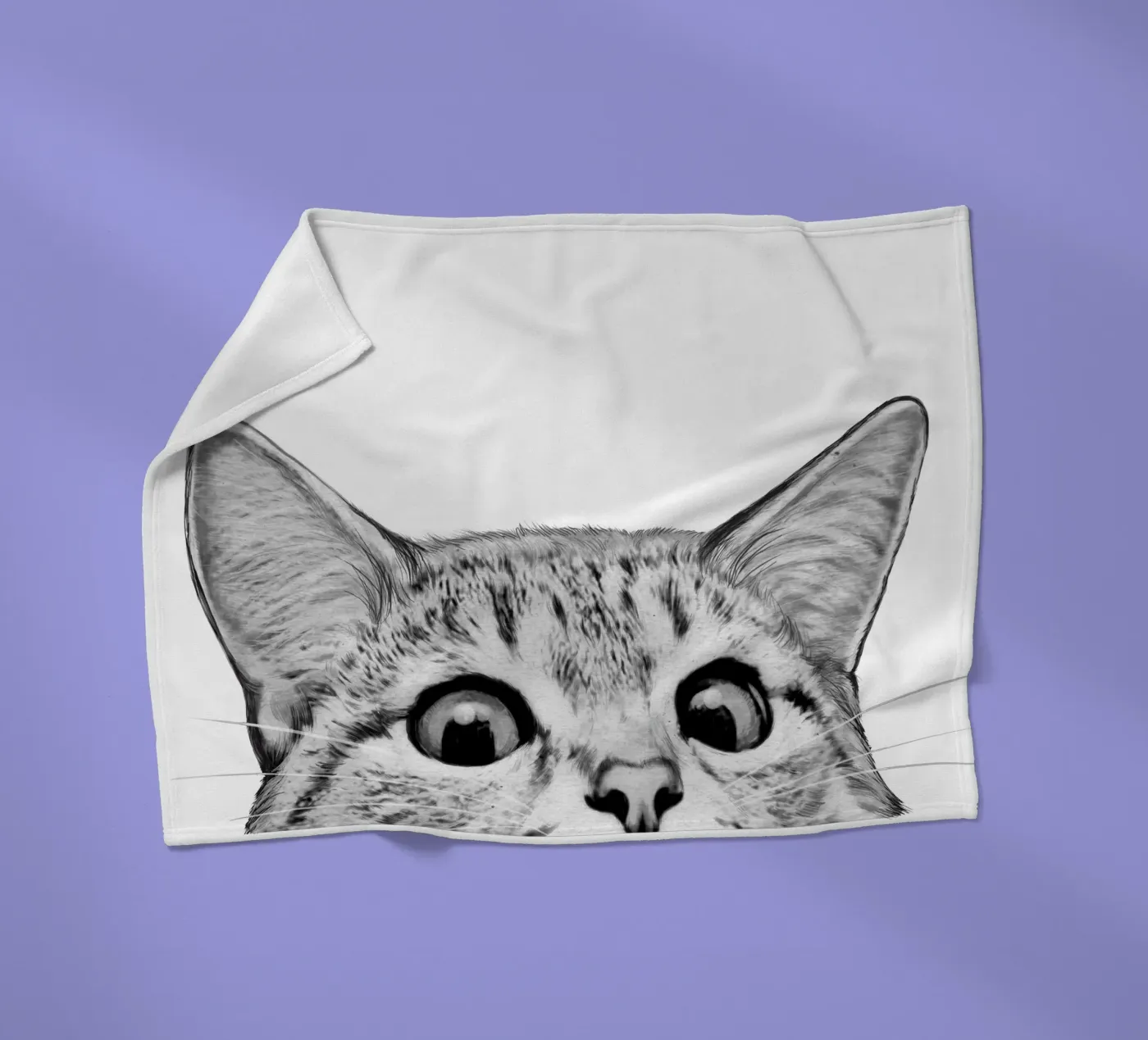 Cat Fleecedecke von Laura Graves