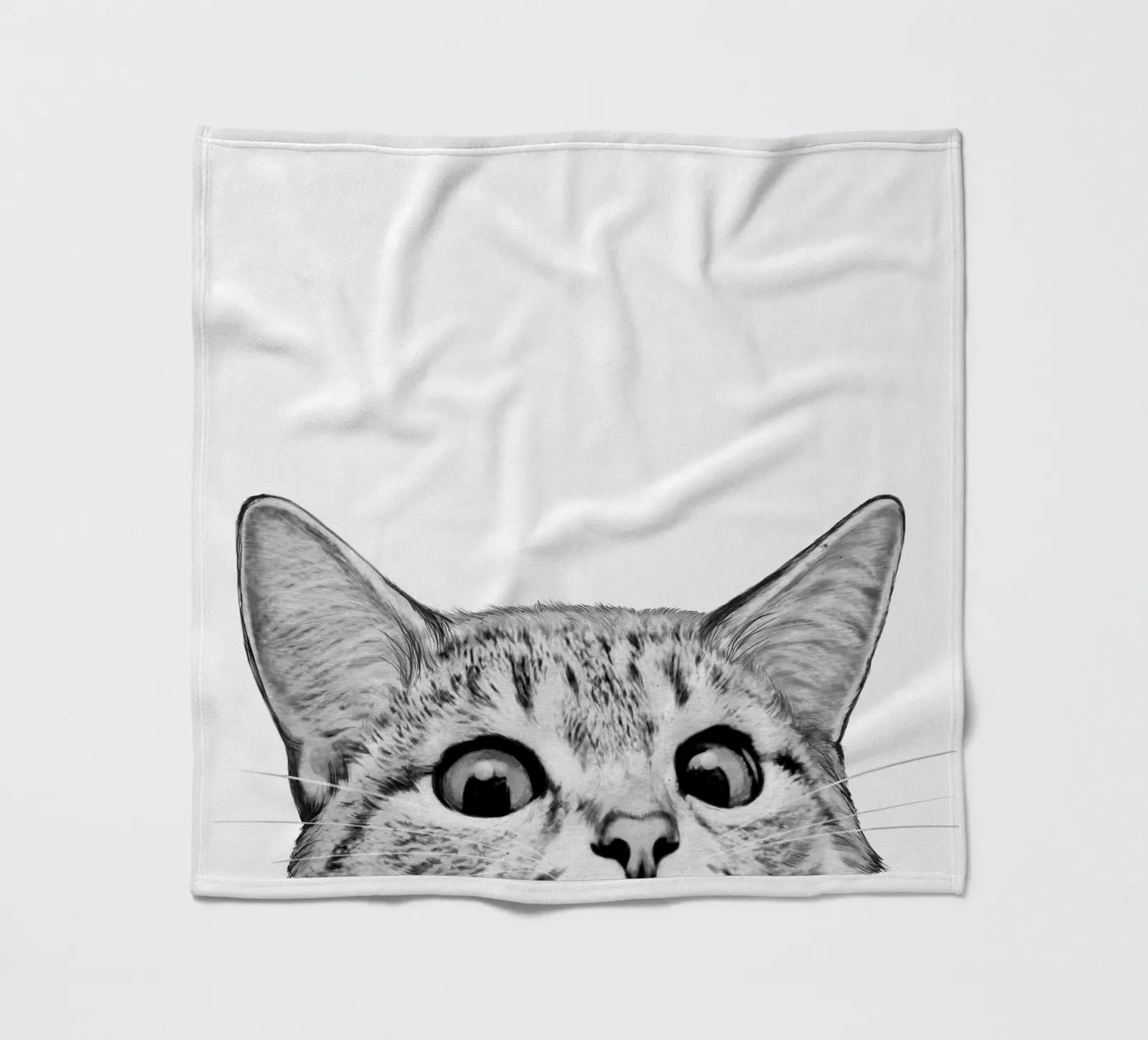 Cat fleecedeken van Laura Graves