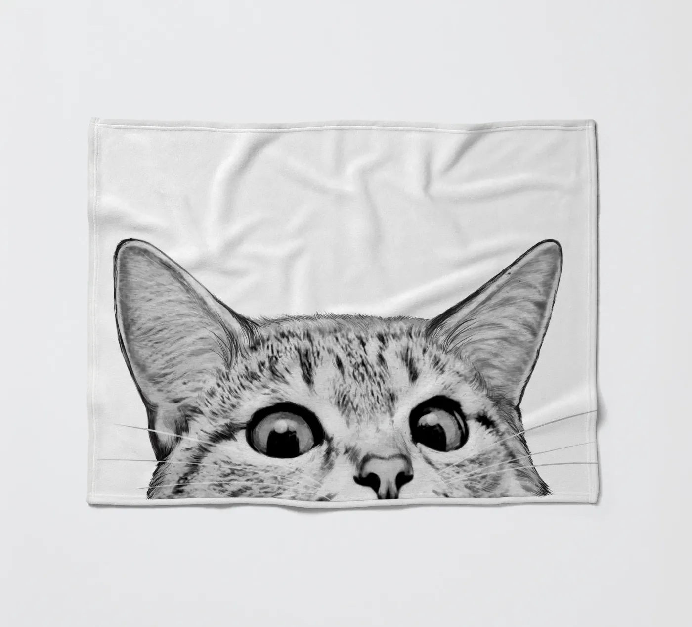 Cat fleecedeken van Laura Graves