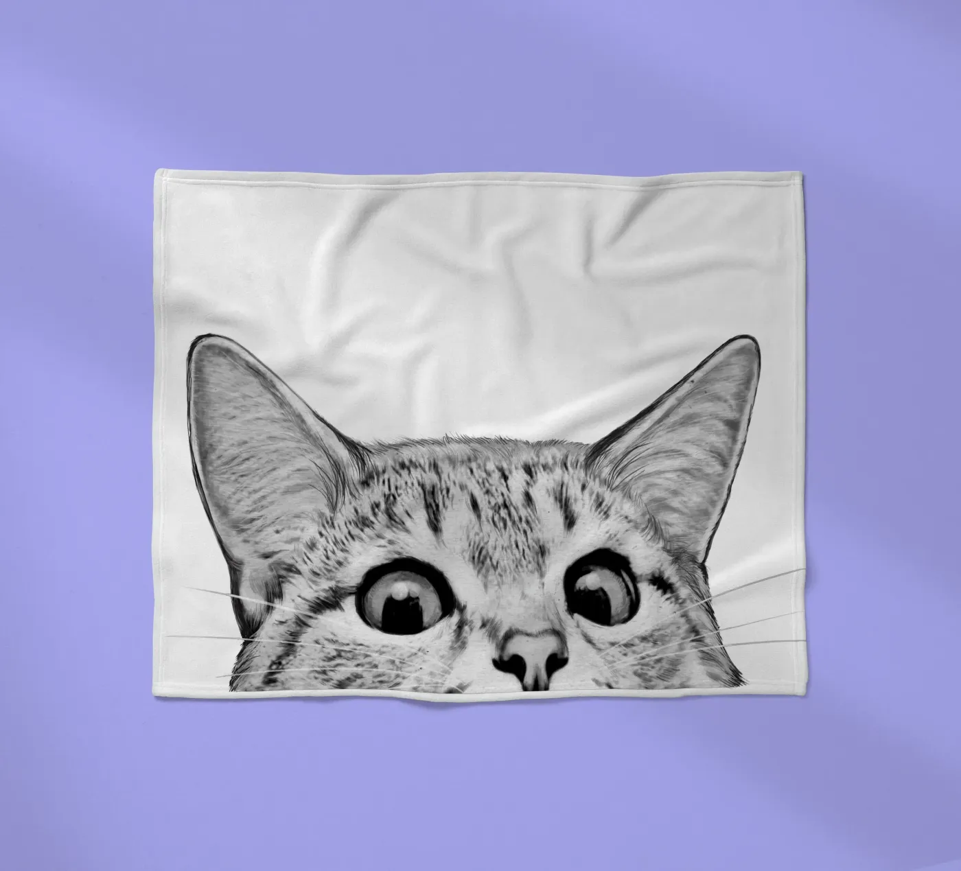 Cat Fleecedecke von Laura Graves