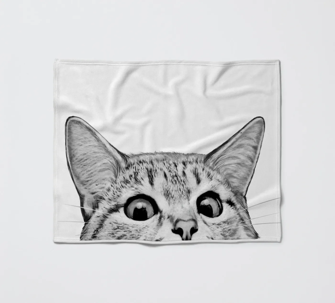Cat fleecedeken van Laura Graves