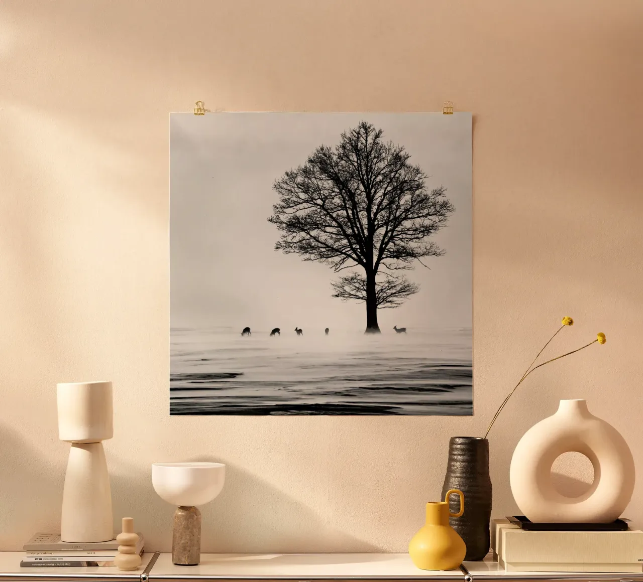Roes - Dansiga poster con telaio in legno da Pictufy