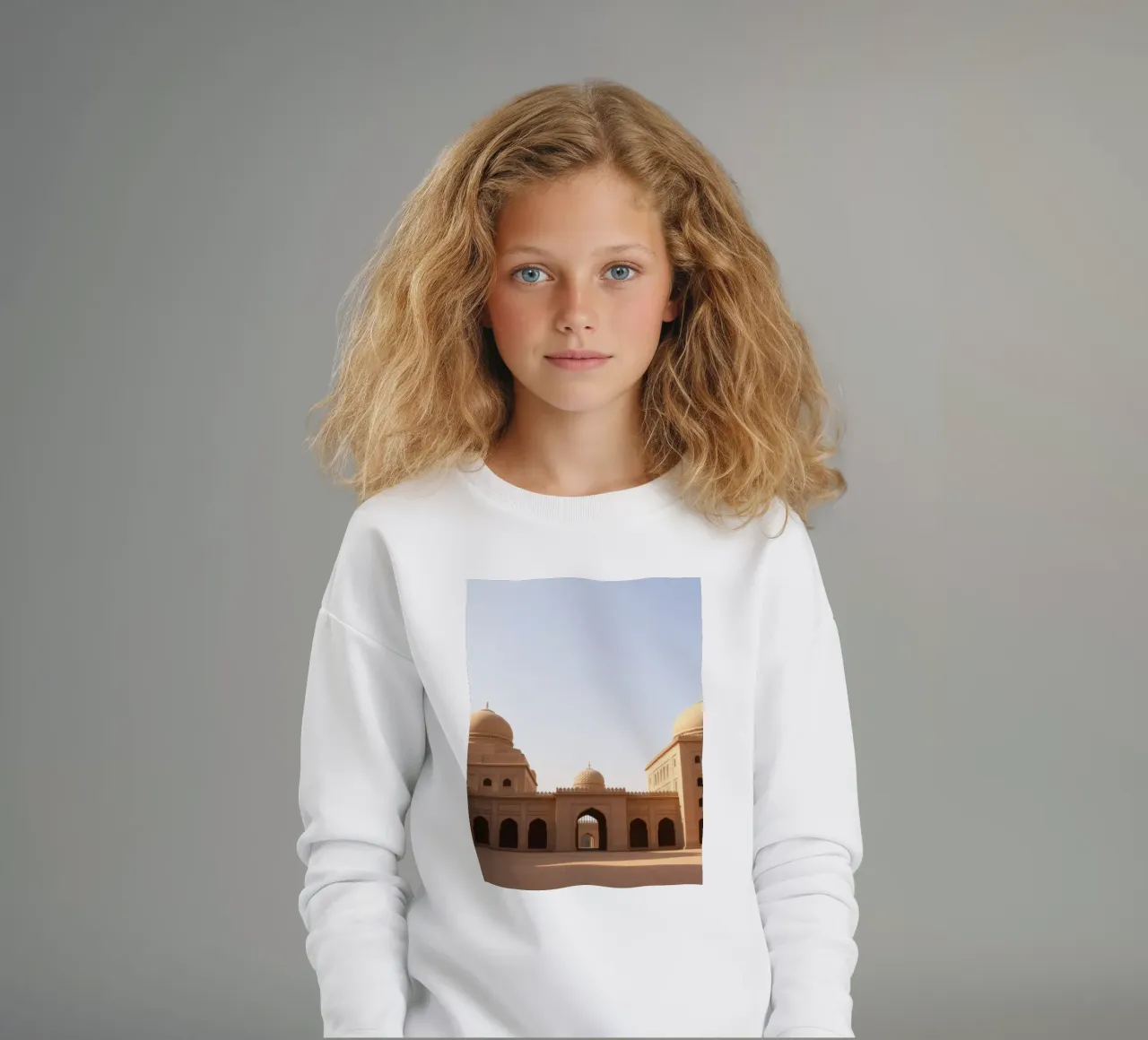 Meraviglie architettoniche di un sito storico felpa bambino da DesignDoodle
