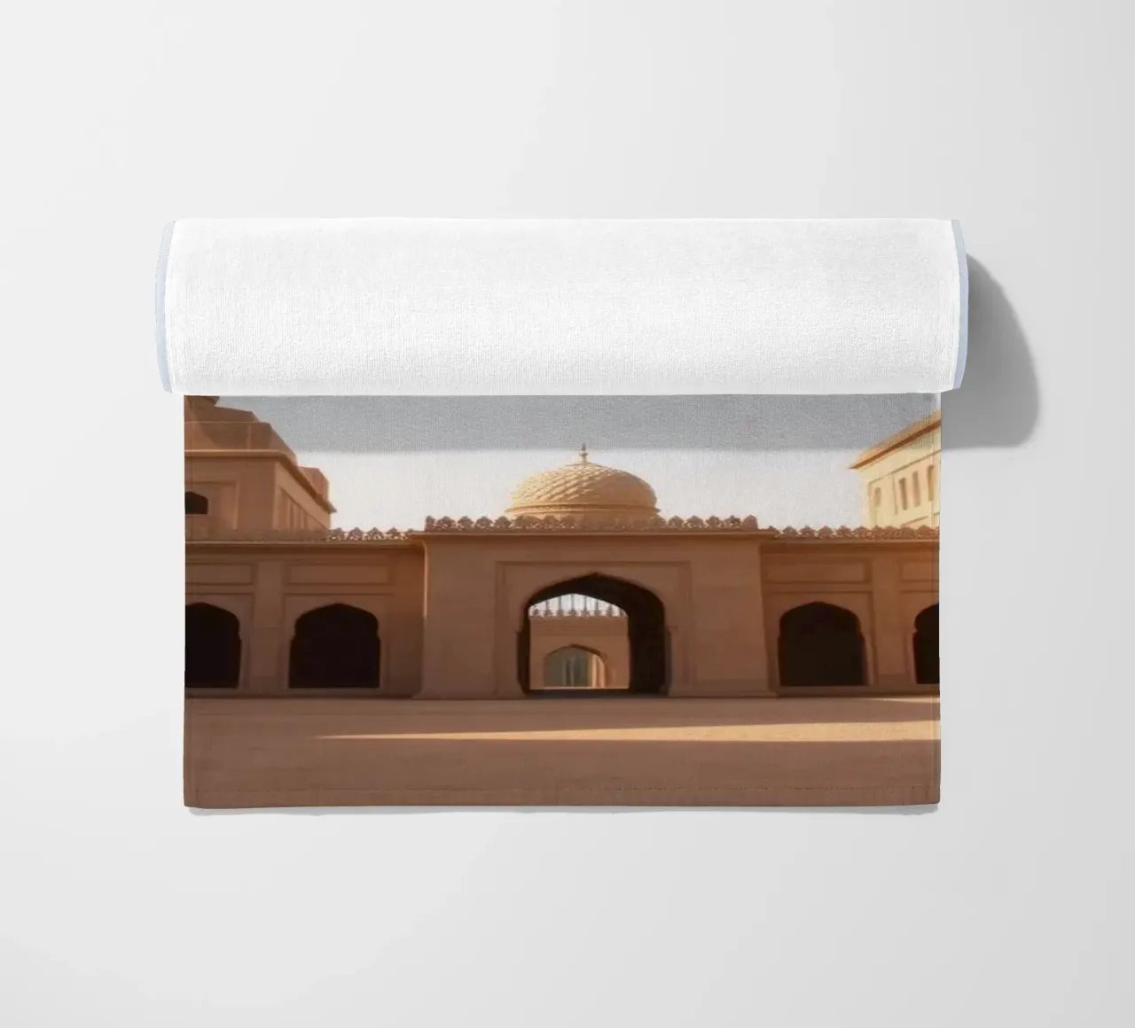 Meraviglie architettoniche di un sito storico telo mare da DesignDoodle