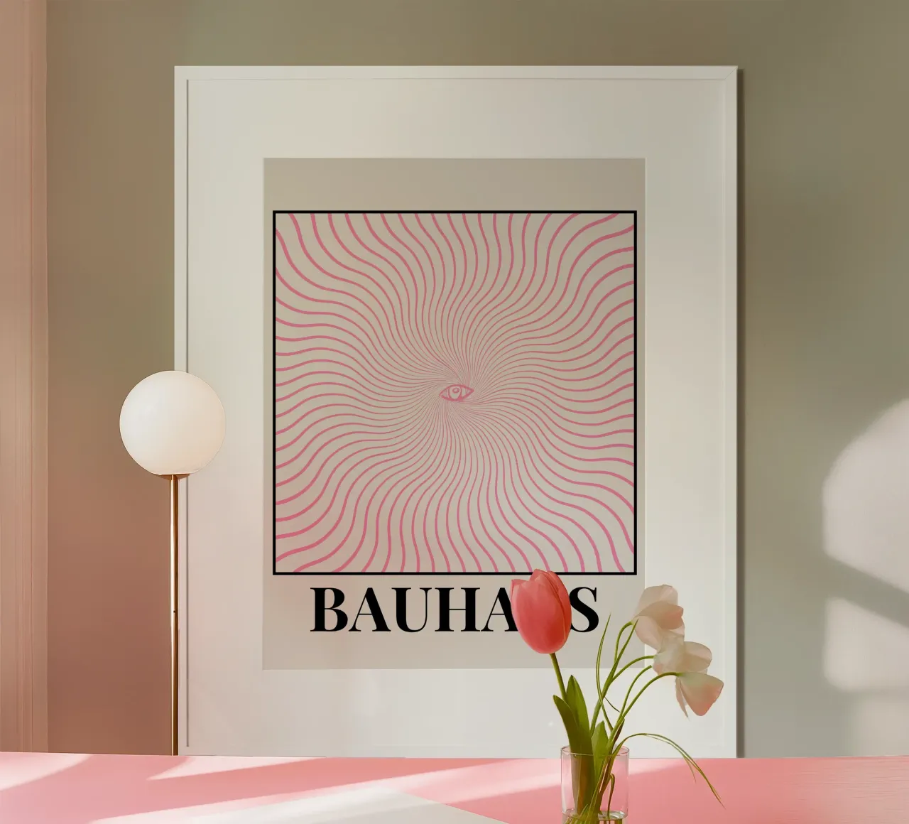 Op-Art Poster poster da SMPLE