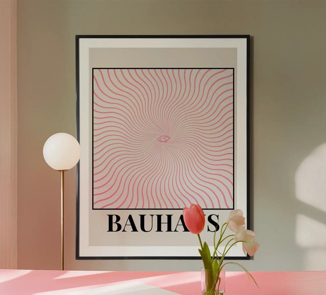Op-Art Poster poster da SMPLE