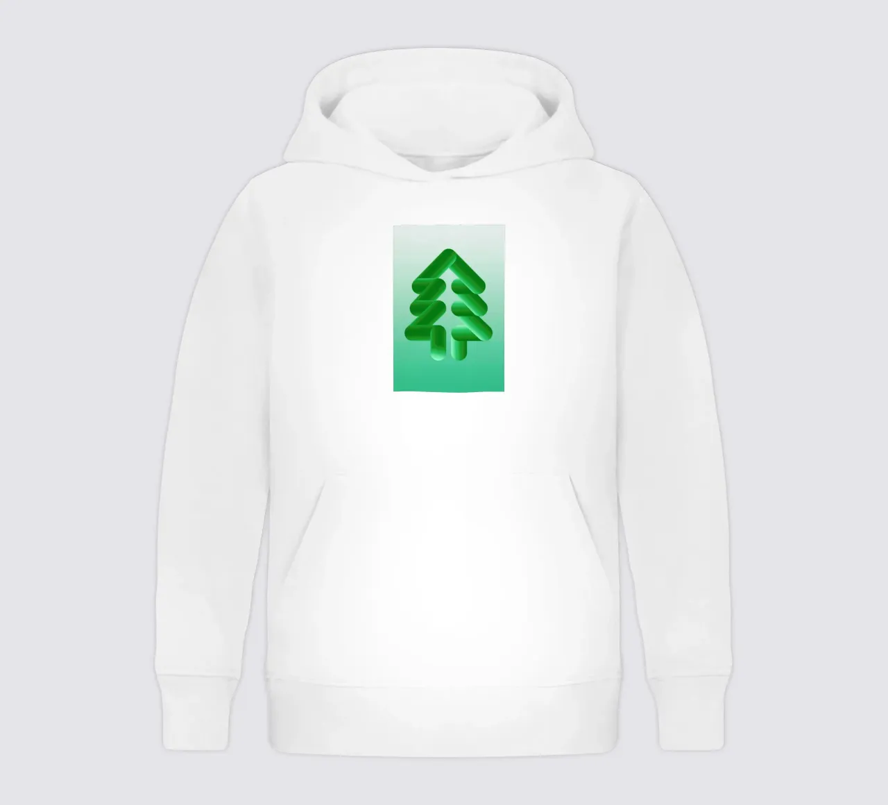 Tree felpa bambino con cappuccio da Jan Luzar
