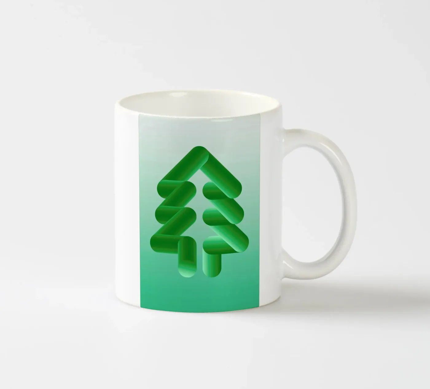 Tree ceramic mug by Jan Luzar