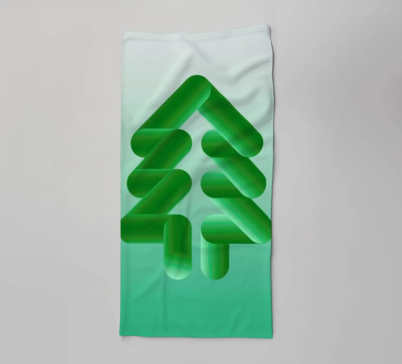 Tree badhanddoek van Jan Luzar