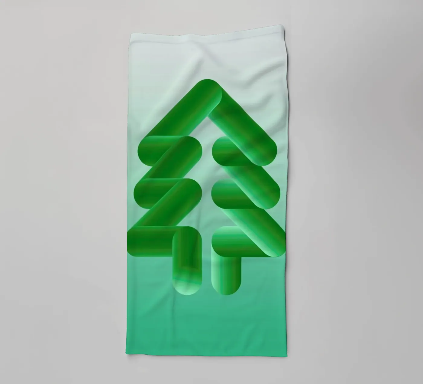 Tree badhanddoek van Jan Luzar