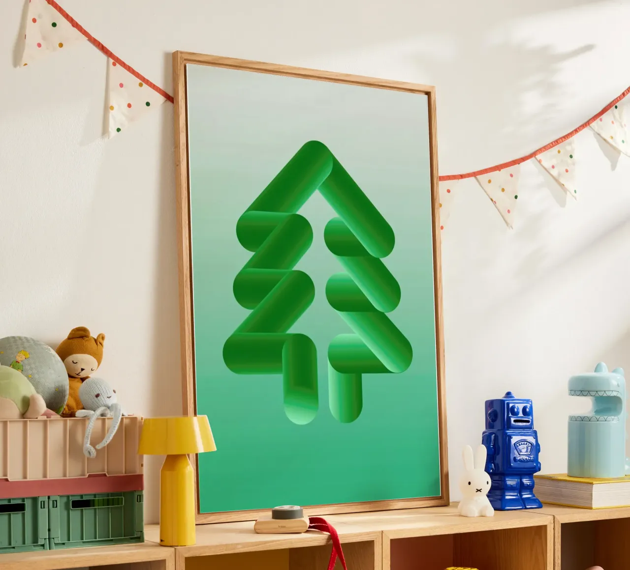 Tree acryl van Jan Luzar