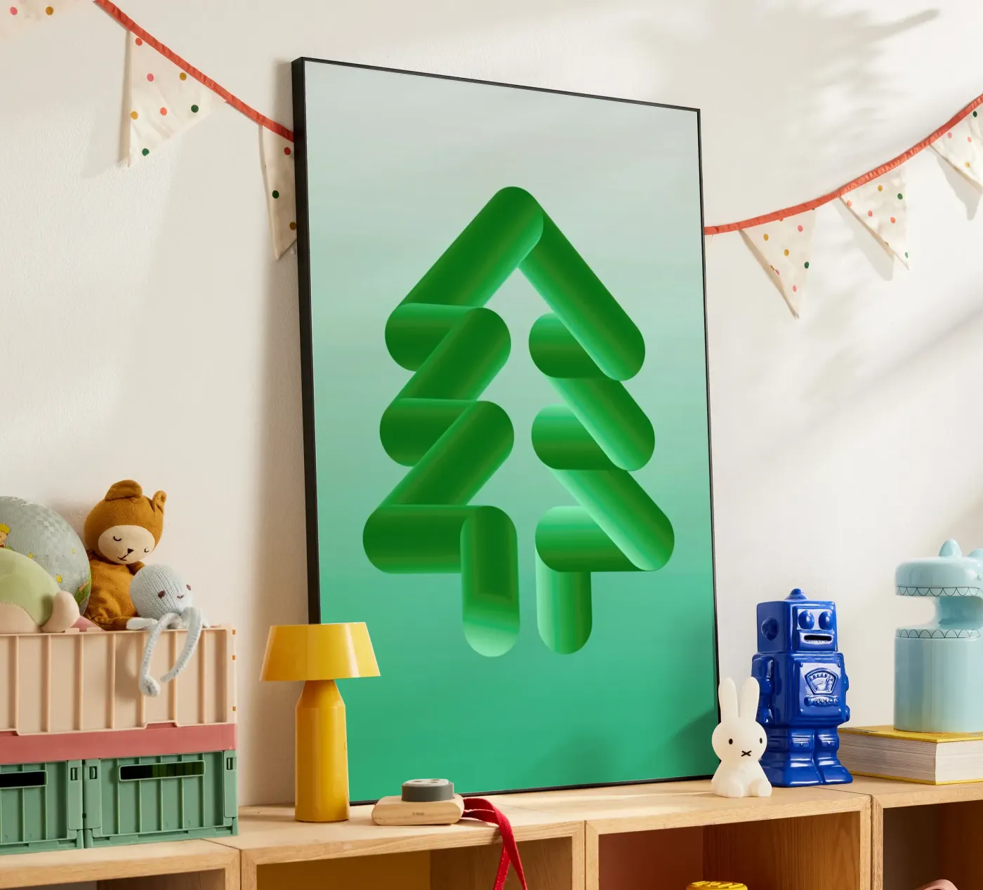 Tree forex-plaat van Jan Luzar