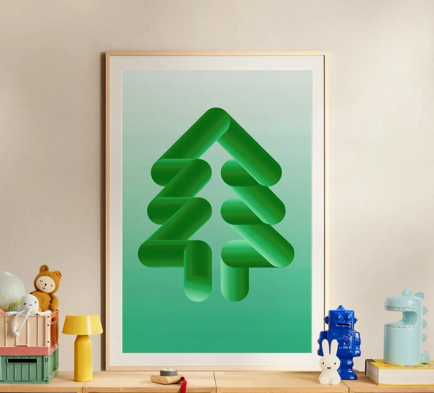 Tree poster van Jan Luzar