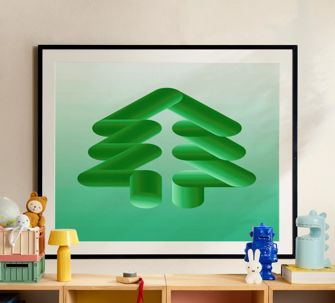 Tree poster van Jan Luzar