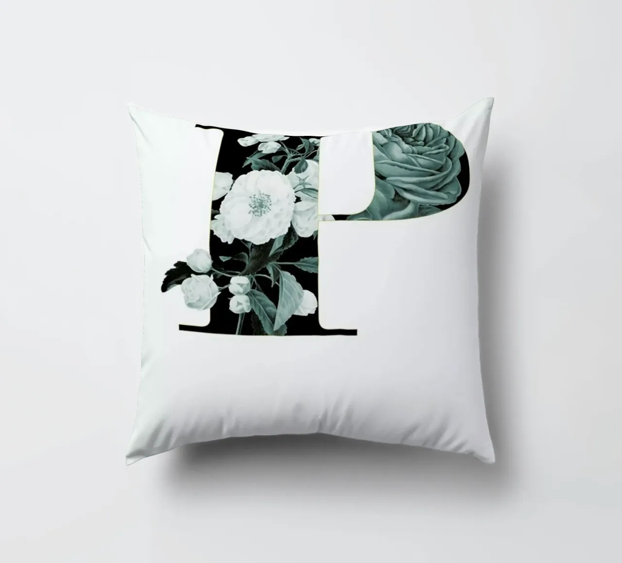 Flower Alphabet - P cuscino da Froilein Juno