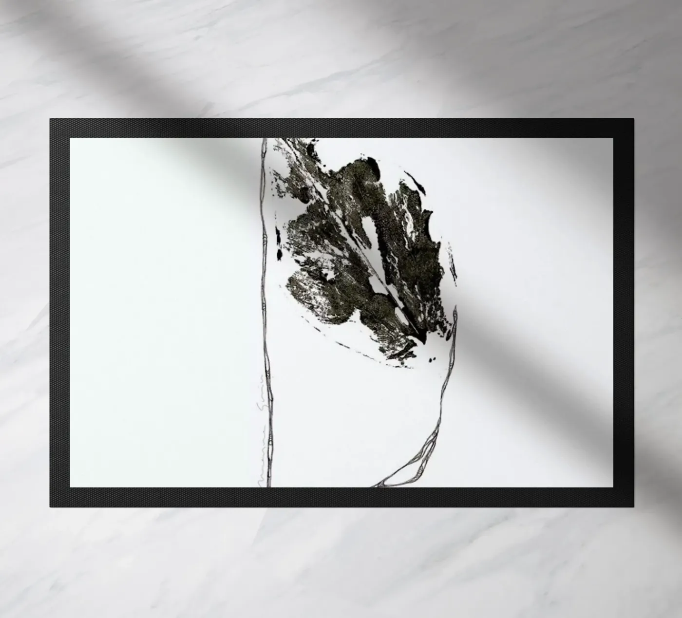 D doormat by Marina Guiu