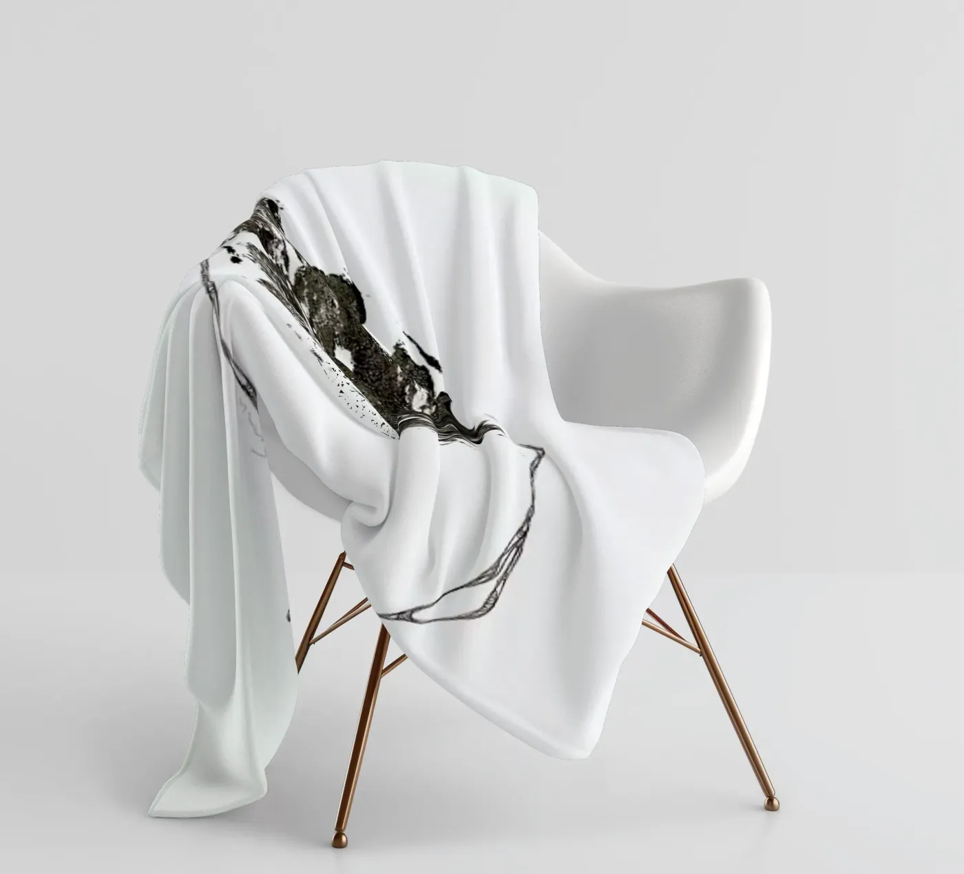 D fleecedeken van Marina Guiu