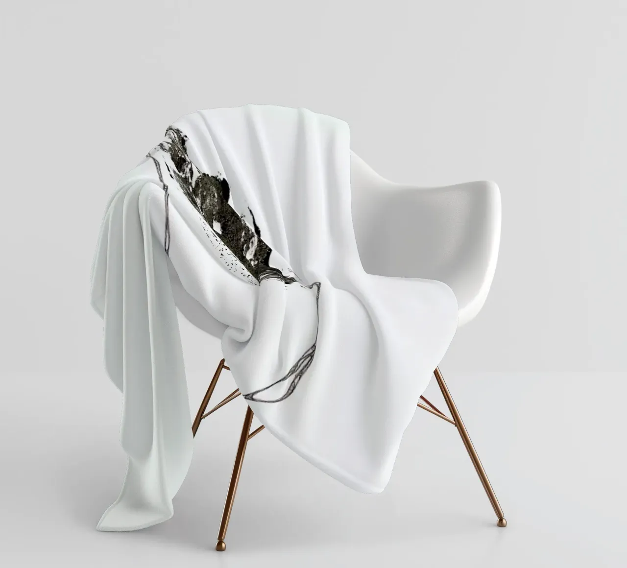 D fleecedeken van Marina Guiu