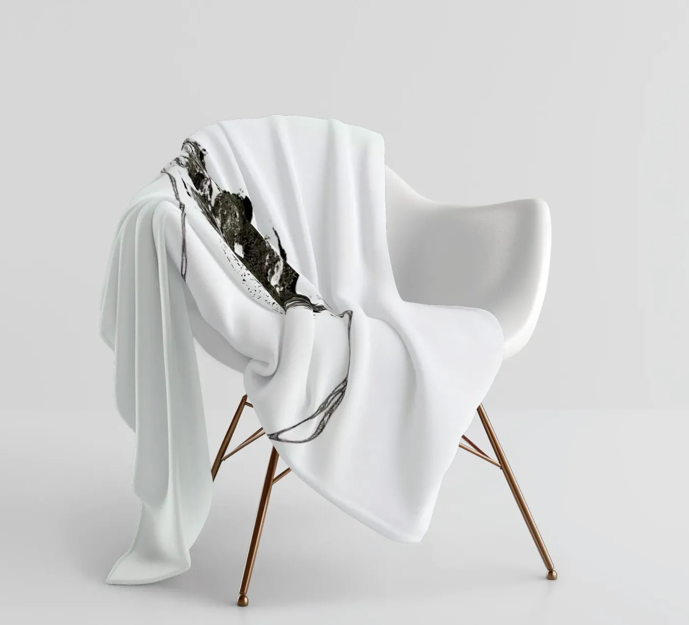 D fleecedeken van Marina Guiu