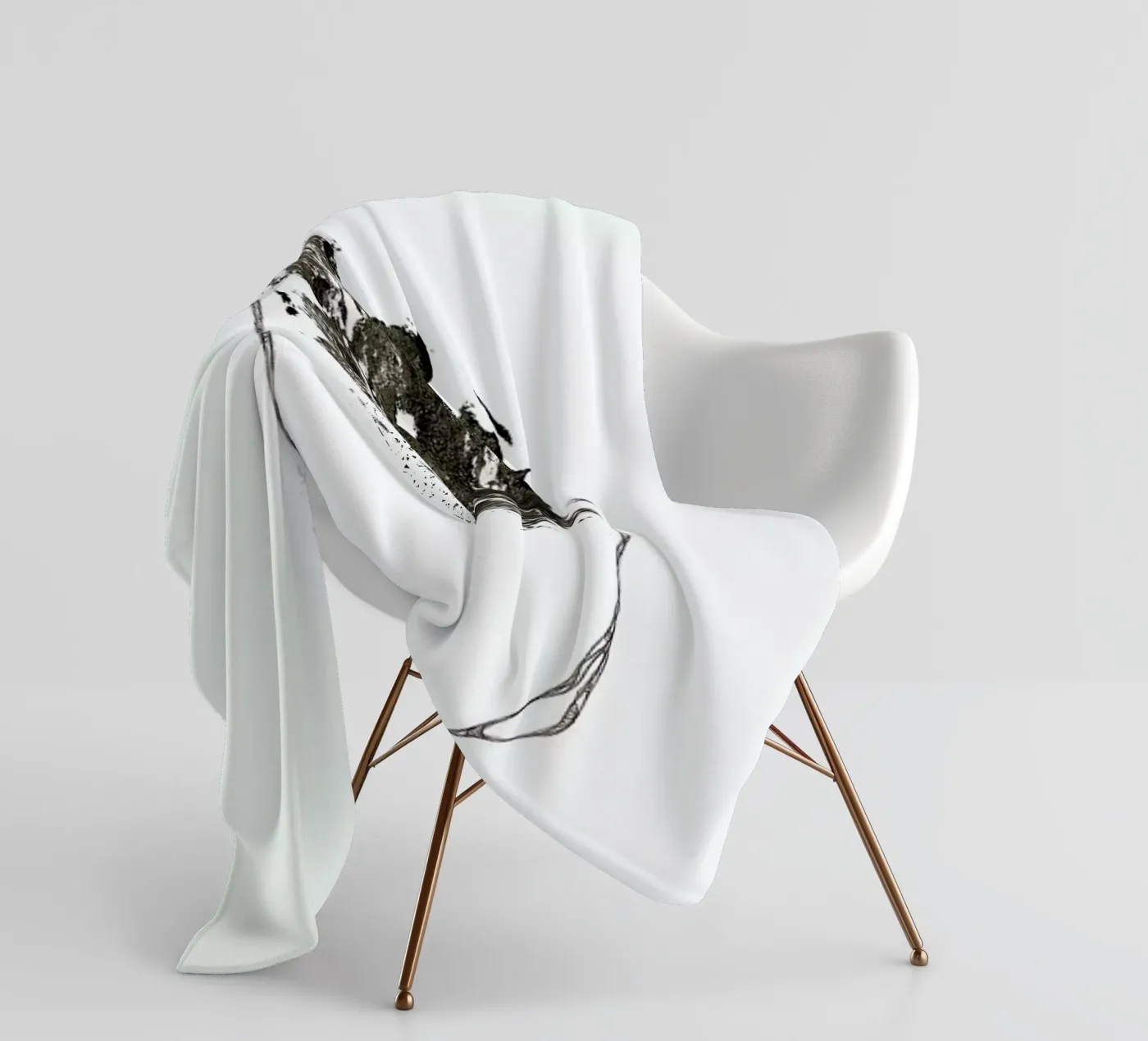 D fleecedeken van Marina Guiu