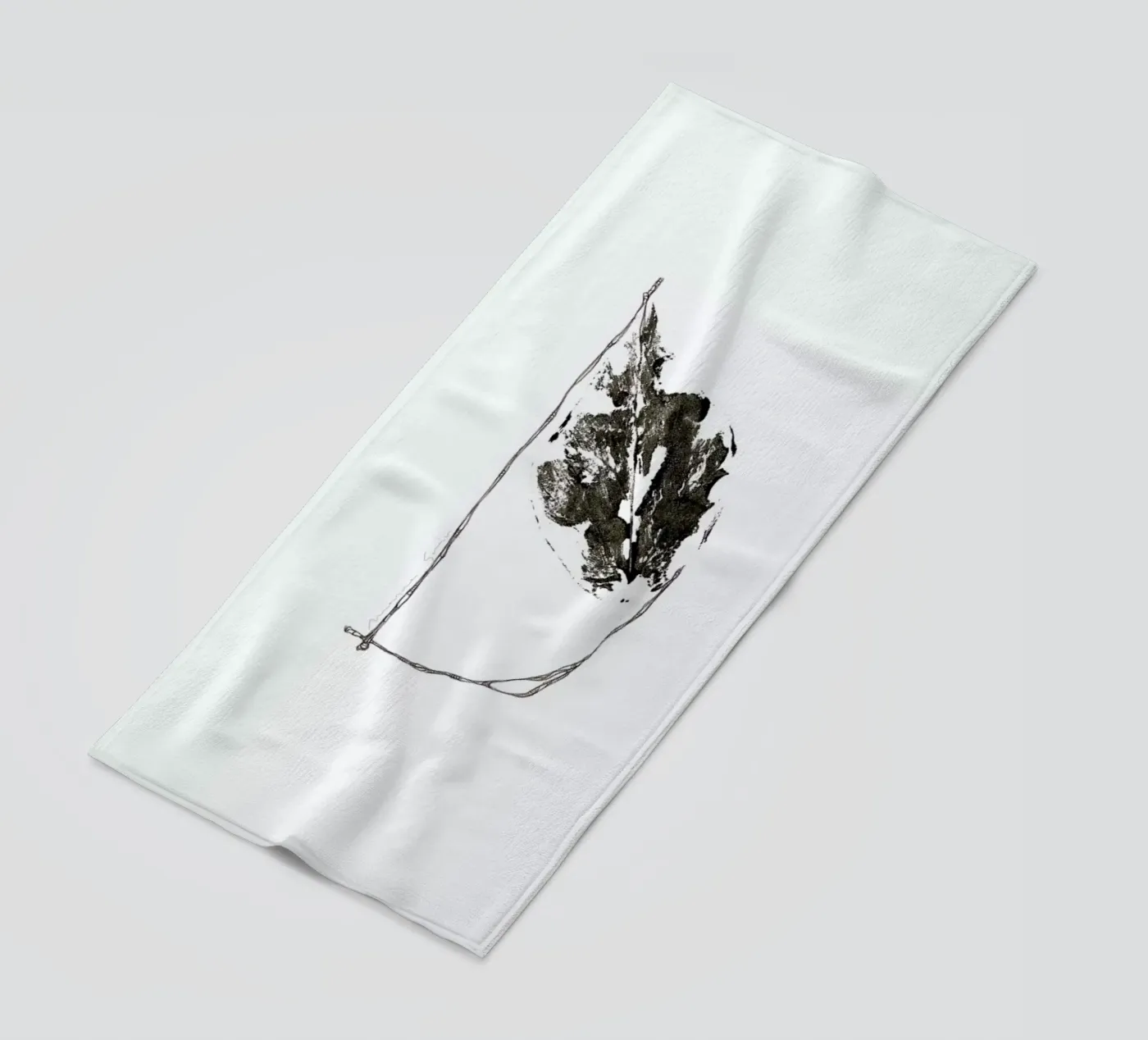 D strandhanddoek van Marina Guiu