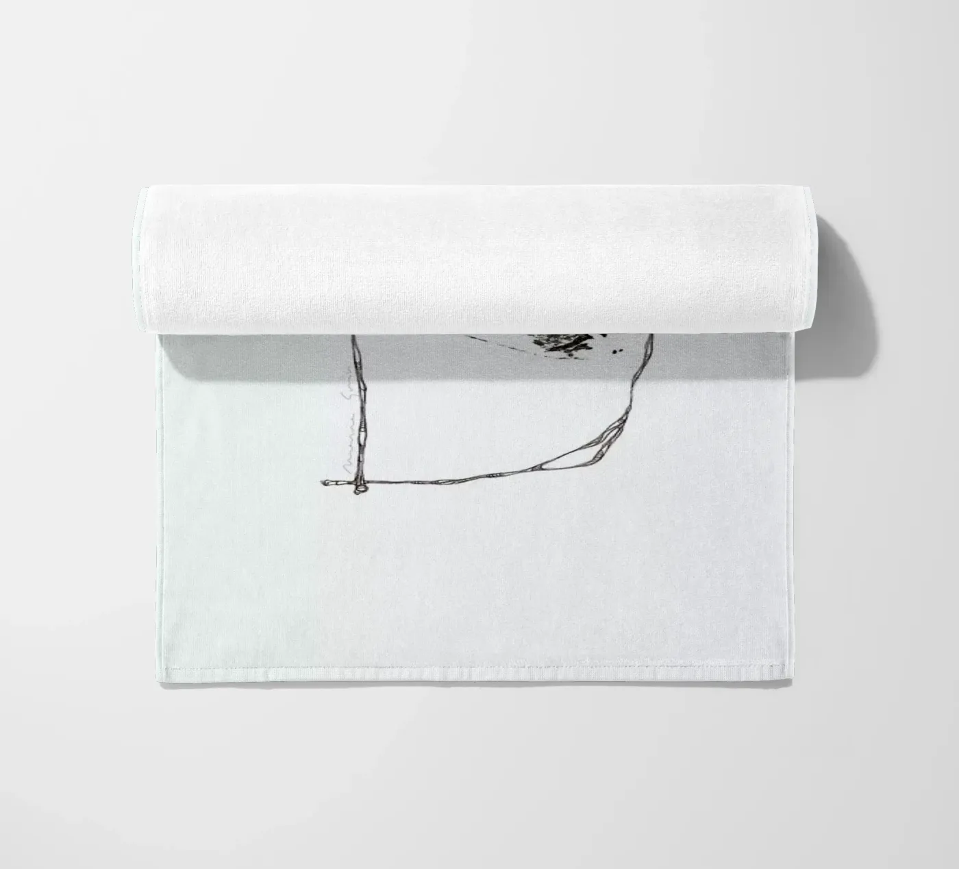 D strandhanddoek van Marina Guiu