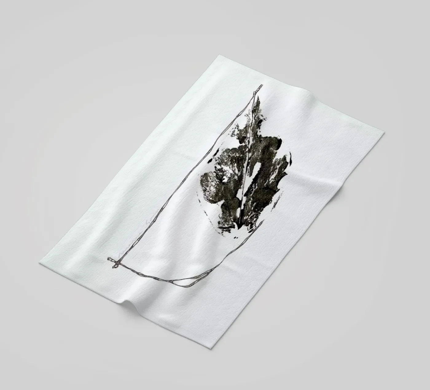 D strandhanddoek van Marina Guiu