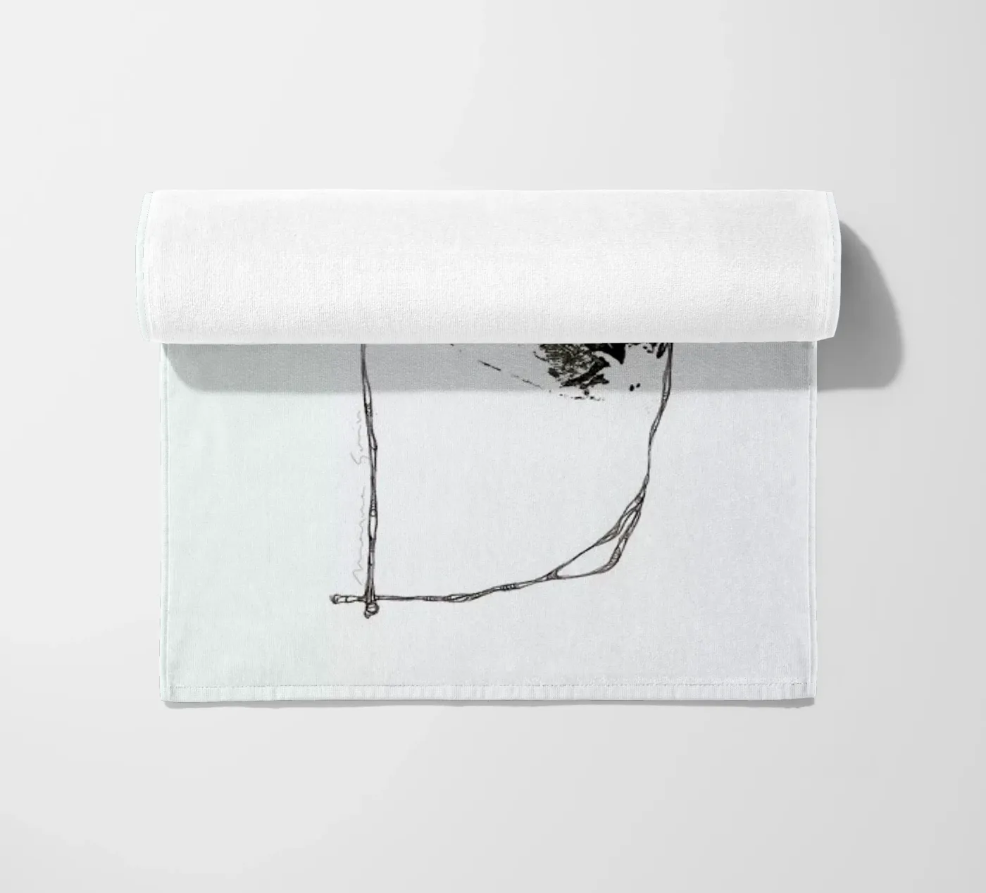 D strandhanddoek van Marina Guiu
