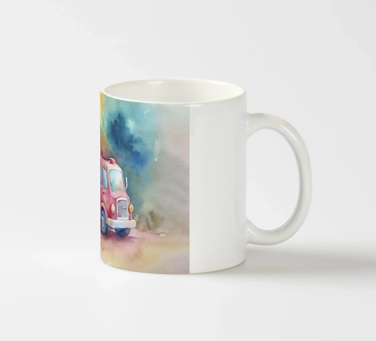 autopompa tazza in ceramica da ARTVI-SHOP